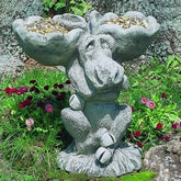 Photo of Campania Moose Birdbath/Feeder - Exclusively Campania
